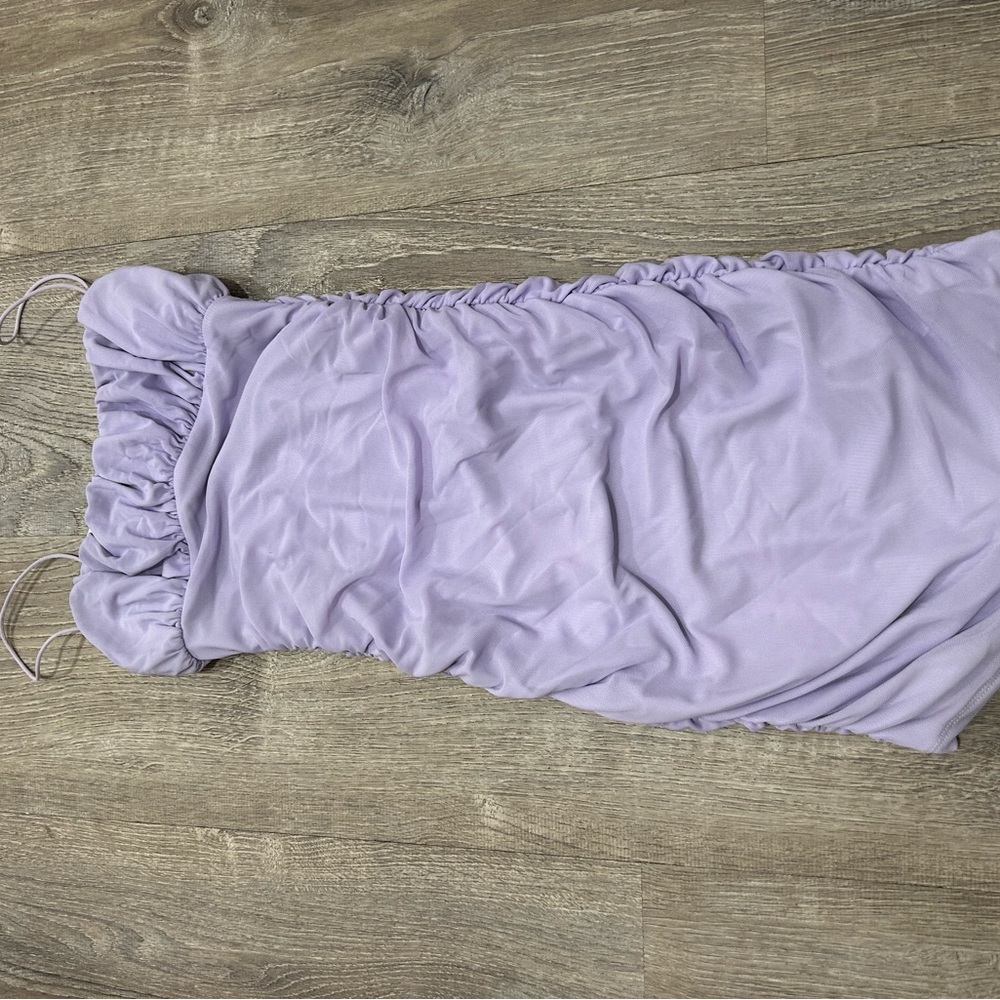 Princess Polly Light Purple Strapless Dress